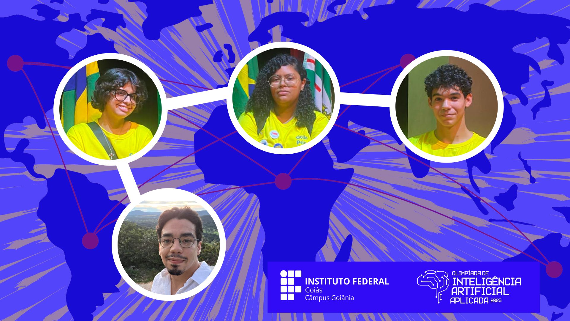  Os estudantes Karine Ramos, Maria Kaylane Xavier dos Santos e João Paulo Sales irão a Sydney (Austrália) em intercâmbio, enquanto o professor Carlos Daniel de Sousa Bezerra fará intercâmbio em Singapura em julho.